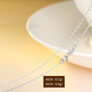 S925 Customized Silver Necklace