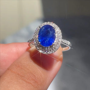 Customized Sapphire Jewelry Ring