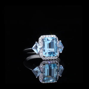Aquamarinl Ring