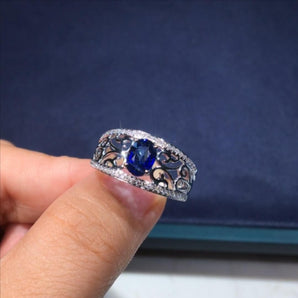 Customized Sapphire Jewelry Ring