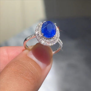Customized Sapphire Jewelry Ring