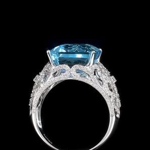 Aquamarinl Ring