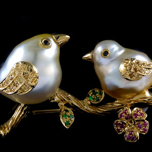 Pearl Brooch