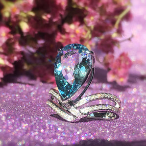 Aquamarine Ring