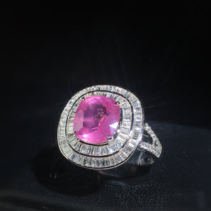 Colored Gemstone Jewelry Ring