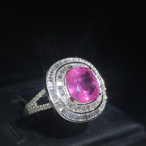 Colored Gemstone Jewelry Ring